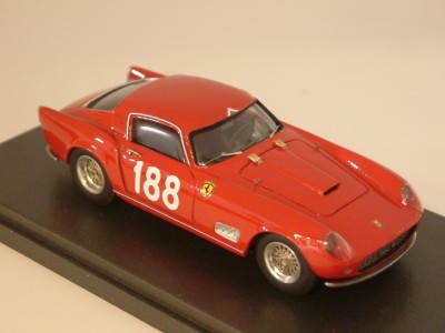 Ferrari 250 GT TDF # 188 Pontedecimo - Giovi 1958 Lualdi 0899GT - Standard Built 1:43